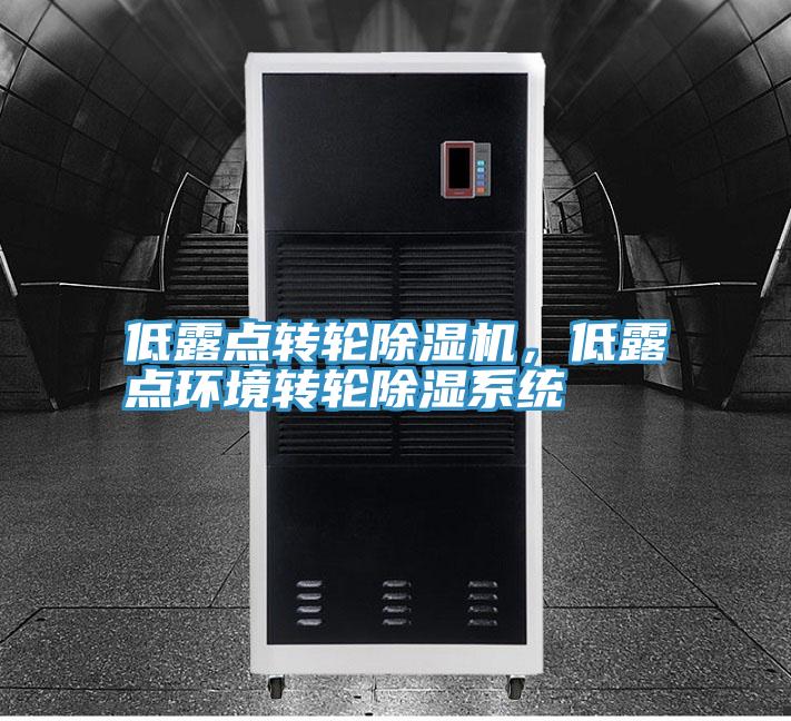 低露點轉輪除濕機，低露點環境轉輪除濕系統