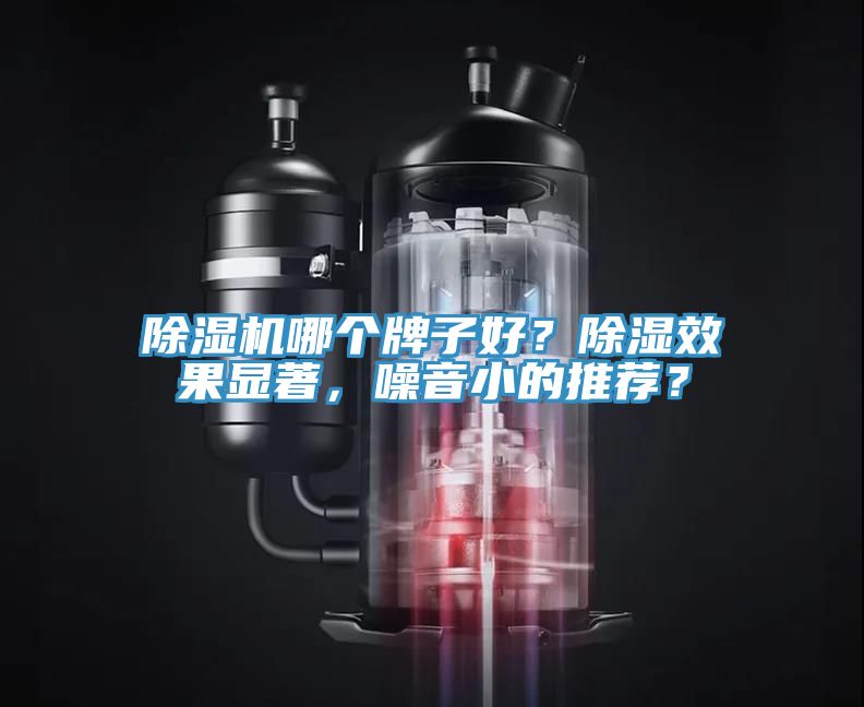 除濕機哪個牌子好?除濕效果顯著,噪音小的推薦?