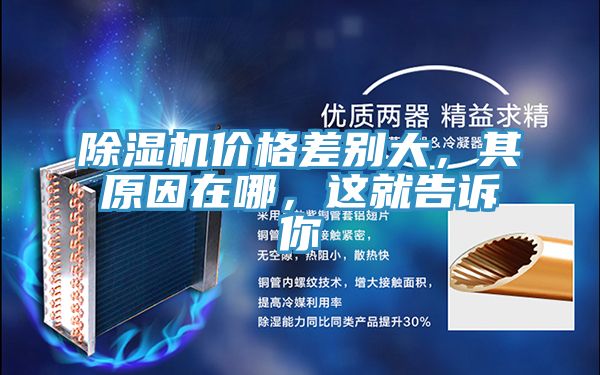 除濕機(jī)價格差別大，其原因在哪，這就告訴你